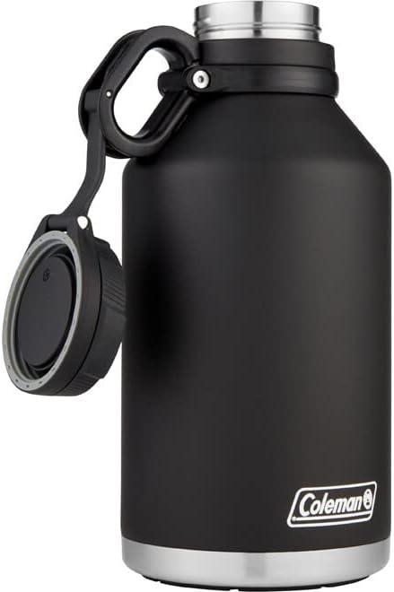 imageColeman 64oz Stainless Steel Insulated Growler Black64 Oz
