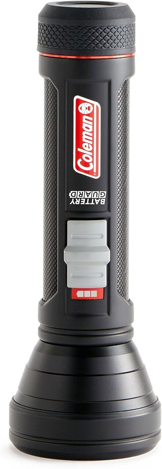 imageColeman LED Flashlight with Enhanced Battery Protection WaterResistant Batteries Last up to 25 Longer Than Other Flashlights Great for Camping Power Outage Emergencies ampamp More350 Lumens