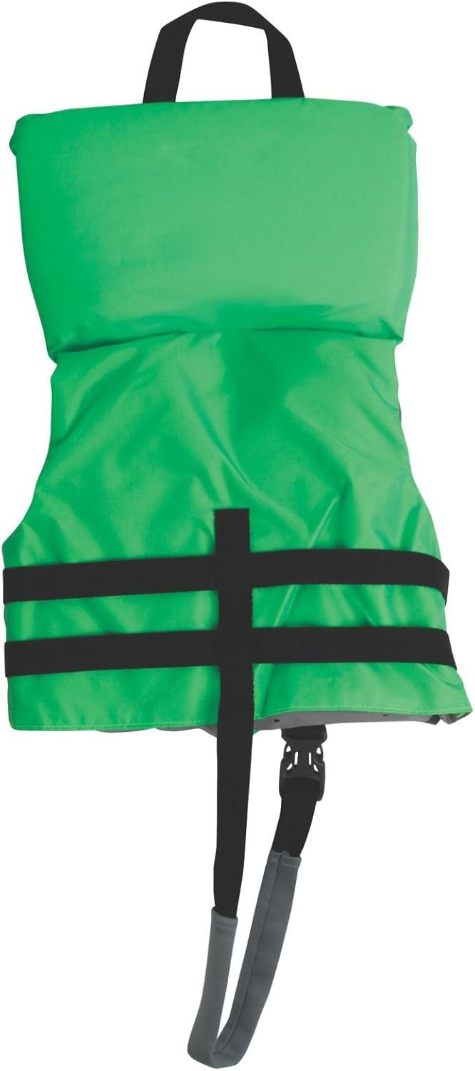 imageStearns Child Life Jacket with HeadsUp Flotation USCG Approved Type II Kids Life Vest for Pool Beach Lake Boating ampamp More Youth PFDUnder 30lbs