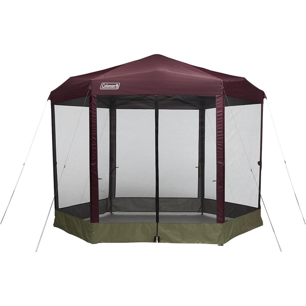 imageColeman Back Home Screened Canopy Tent with Instant Setup Outdoor Gazebo for BugFree Lounging Fits Over Picnic Tables Ideal for Parties Events Tailgates Dining ampamp MoreContains PFAS