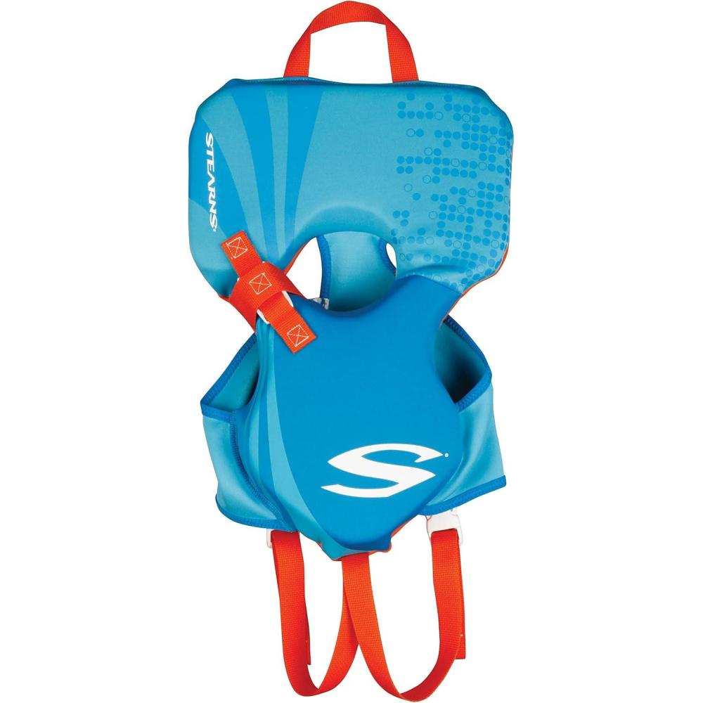 imageSTEARNS Puddle Jumper Infant Hydroprene Life Jacket Kids Life Vest Supports Under 30 PoundsBlue