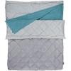 imageColeman 45F Double Sleeping Bag Queen Size XL Tandem Sleep Sack with Big ampamp Tall Design Zips Apart into 2 Sleeping Bags Machine WashableContains Pfas