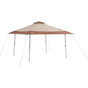 Coleman 13x13ft Instant Canopy Sun Shelter, Portable Shade Tent Sets Up in 3 Minutes, Vented Roof for Airflow & UPF 50+ Sun Protection, Great for Beach, Park, Tailgating, Camping, Backyard & More(Pfas-free)