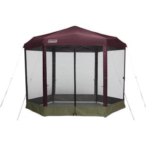 Coleman Back Home Screened Canopy Tent with Instant Setup, Outdoor Gazebo for Bug-Free Lounging, Fits Over Picnic Tables, Ideal for Parties, Events, Tailgates, Dining, & More(PFAS-Free)