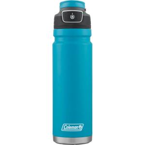 Coleman FreeFlow AUTOSEAL Stainless Steel Water Bottle, 40oz., Caribbean Sea(Caribbean Sea)