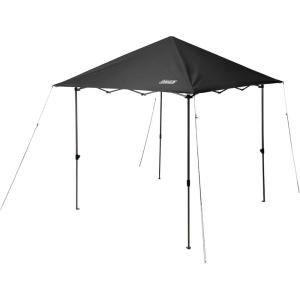 Coleman Oasis Lite Pop-Up Canopy Tent with Side Wall Attachment, Portable Shelter with Easy Setup & Takedown, Wheeled Carry Bag Included, 7×7/10x10ft Sizes(Black)