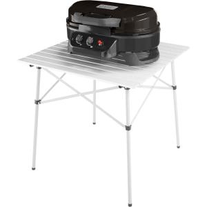 Coleman RoadTrip 225 Portable Tabletop Grill, 2-Burner Gas Grill with Matchless Ignition & Adjustable Temperature Control, 11,000 BTUs of Power for Grilling, Tailgating, Camping, BBQ, & More(Black)