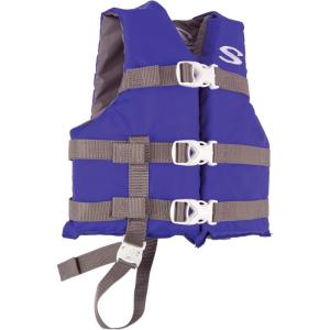 Stearns Kids Life Vest, USCG Approved Type III Life Jacket for Children Under 90lbs, Youth PFD for Boating, Swimming, Watersports, Pool, Beach, & More(Blue)