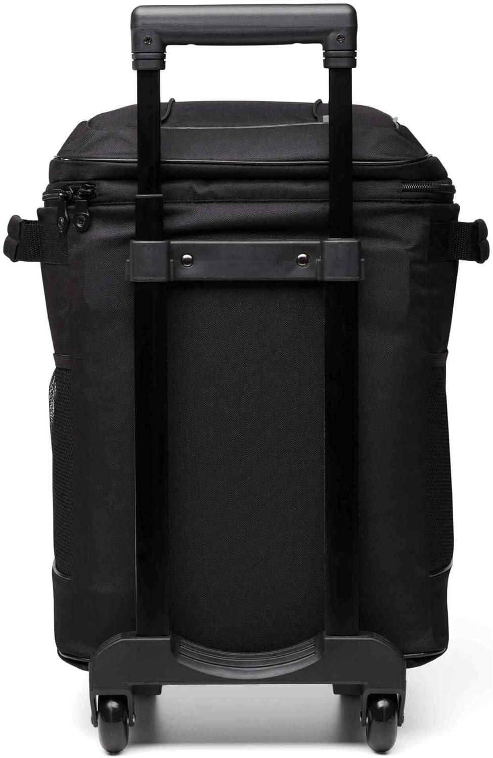imageColeman 42Can Soft Rolling Cooler with Wheels LeakProof Portable Insulated Chiller with 12 Hour Ice Retention Made with Recycled MaterialsBlack