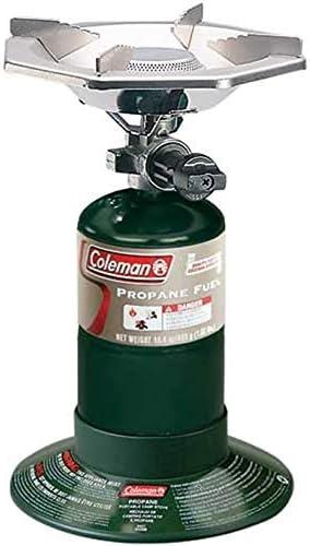 imageColeman BottleTop Propane Stove with Adjustable Burner Portable CampingBackpacking Cooker with 7650 BTUs of Power for Camping Tailgating Grilling ampamp More