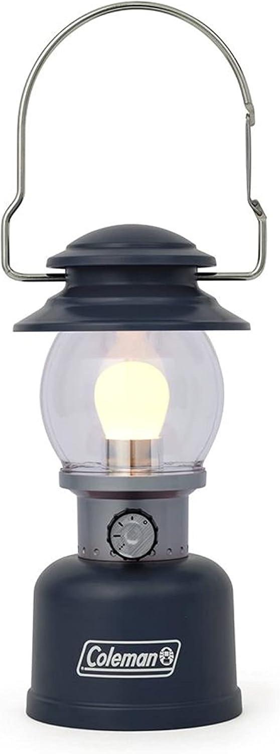 imageColeman Classic LED Lantern 300L500L Handheld Lantern with Hanging Handle Durable ampamp WaterResistant with Long Runtime for Camping Emergencies ampamp atHome UsageBlue