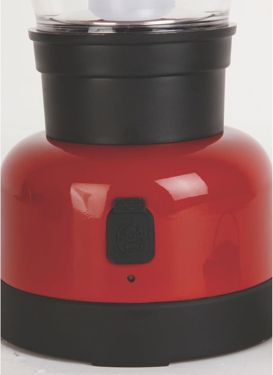 imageColeman Classic Rechargeable 400 Lumens LED Lantern WaterResistant Lantern with USB Charging Port ampamp Carry Handle Great for Camping Power Outage Emergencies ampamp Home UseLed Lantern