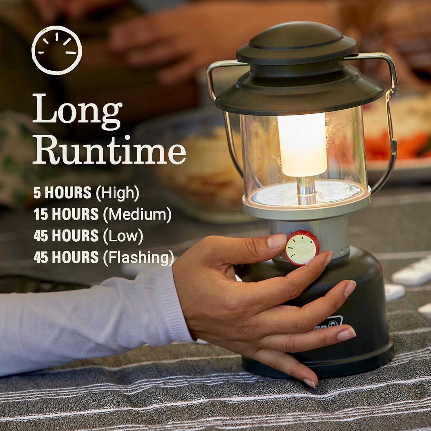 imageColeman Classic Rechargeable 800L LED Lantern Impact ampamp WaterResistant Lantern with Carabiner Handle ampamp Charging Ports Great for Camping Power Outage Emergencies ampamp More800l