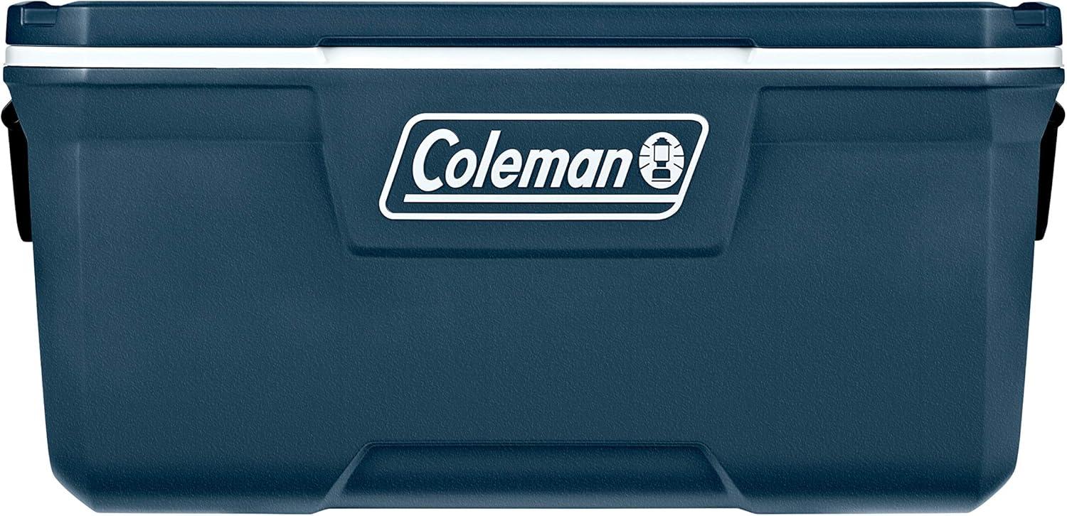 imageColeman Classic Series Insulated Portable Cooler LeakResistant Outdoor Hard Cooler Keeps Ice up to 5 Days 5270120150 QuartSpace Blue