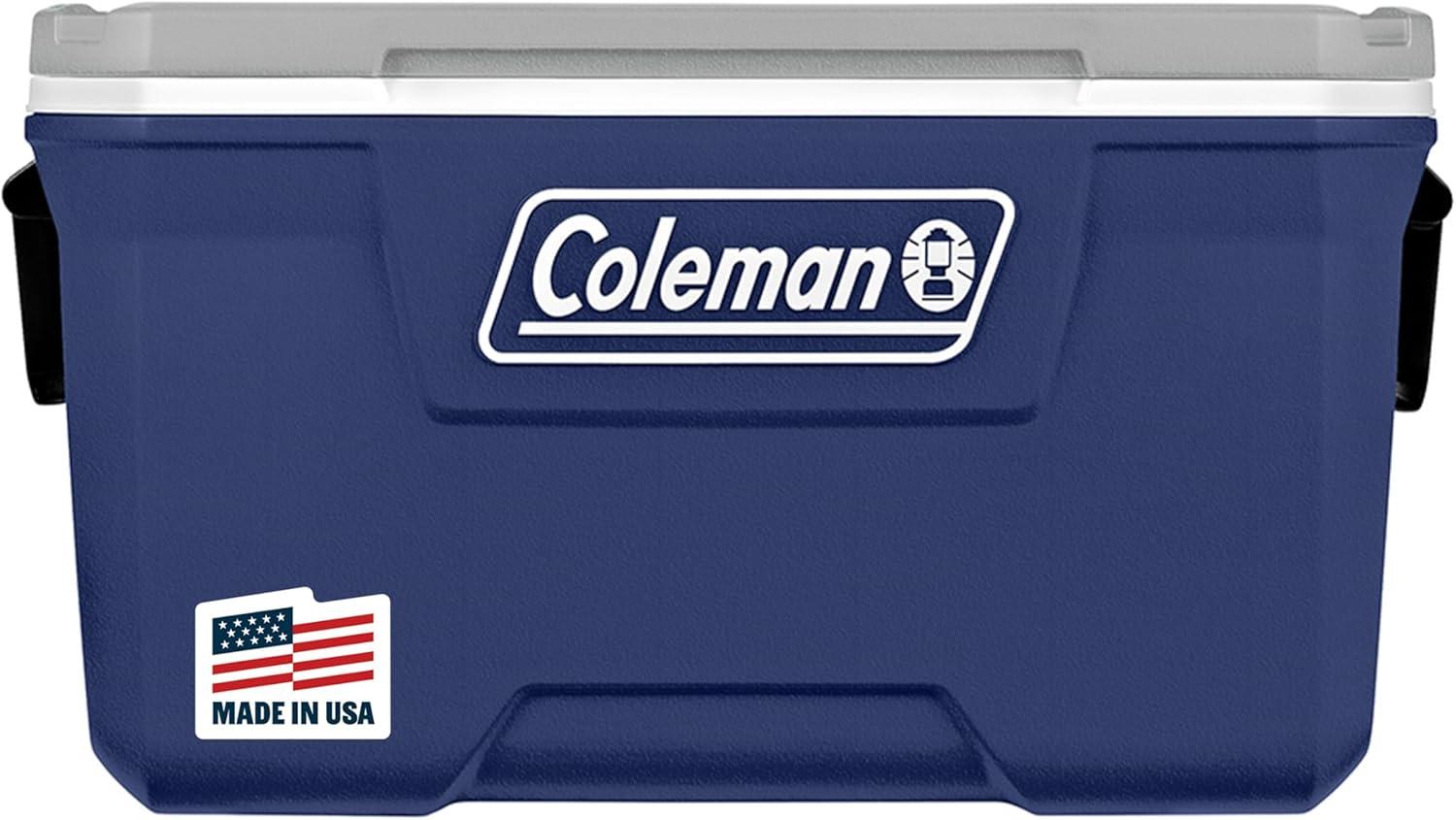 imageColeman Classic Series Insulated Portable Cooler LeakResistant Outdoor Hard Cooler Keeps Ice up to 5 Days 5270120150 QuartTwilight