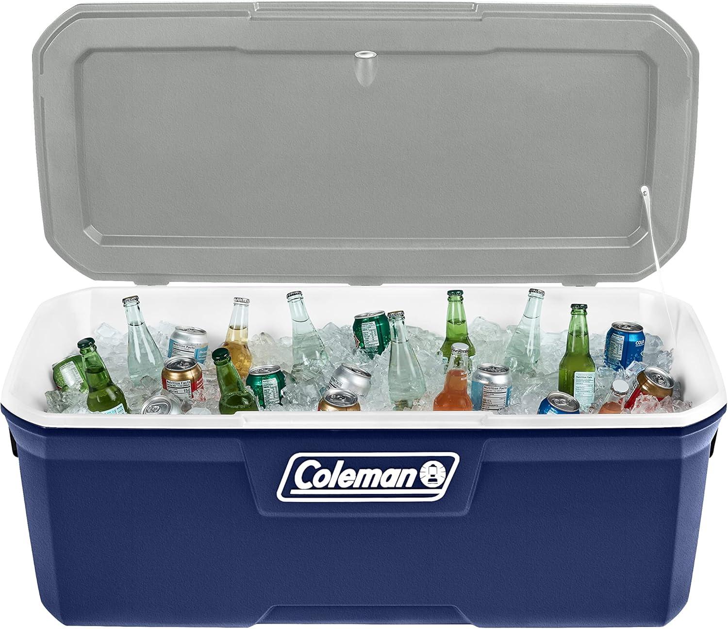imageColeman Classic Series Insulated Portable Cooler LeakResistant Outdoor Hard Cooler Keeps Ice up to 5 Days 5270120150 QuartTwilight