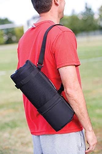 imageColeman Portable Stadium Seat Bleacher Cushion with Backrest Lightweight Padded Seat CushionBlack