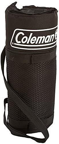 imageColeman Portable Stadium Seat Bleacher Cushion with Backrest Lightweight Padded Seat CushionBlack