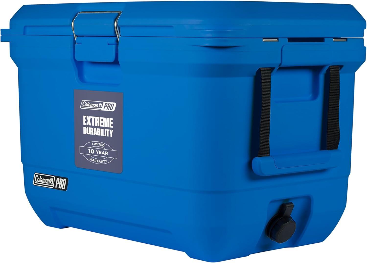 imageColeman Pro HeavyDuty 25qt UltraLight Premium Hard Cooler ExtraThick Insulation Keeps Ice up to 3 Days 36Can CapacityNeptune