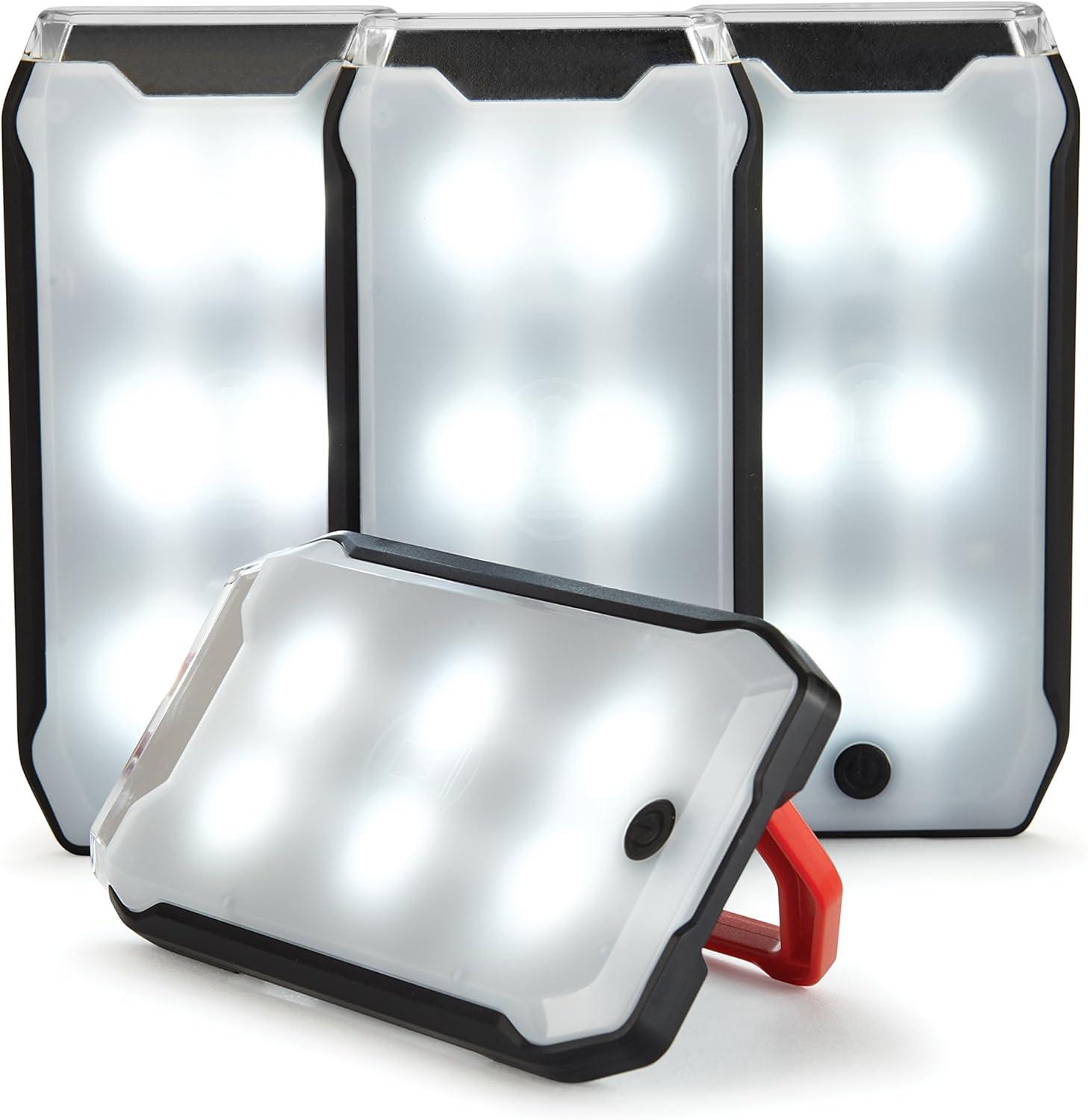 imageColeman Quad Panel 800L LED Lantern WaterResistant Lantern with 4 Removable Magnetic Light Panels ampamp USB Charging Port Great for Camping Hunting Emergencies ampamp More