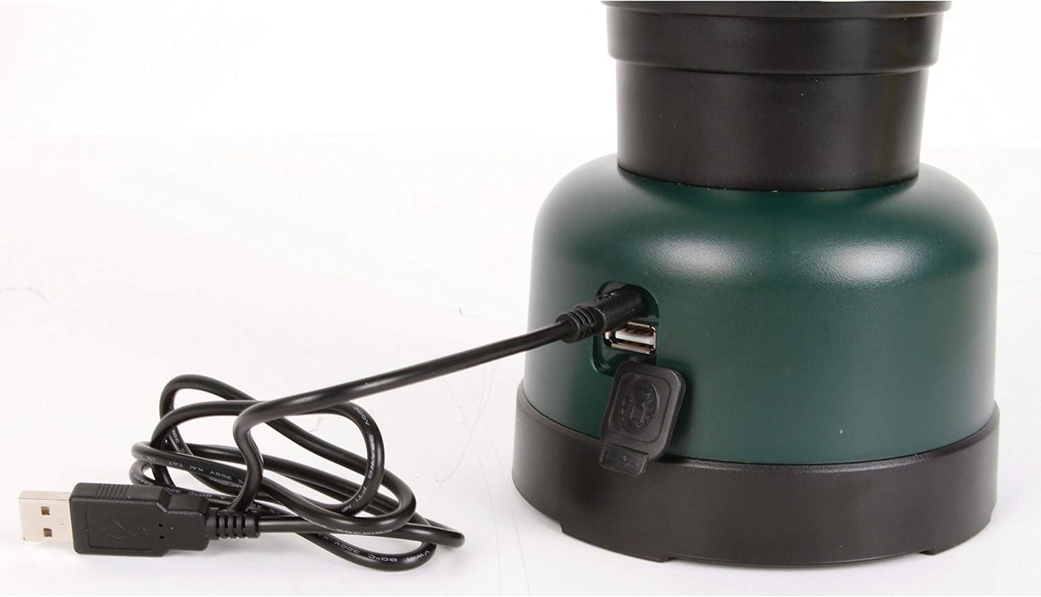 imageColeman Rugged Rechargeable 400 Lumens LED Lantern Impact ampamp WaterResistant Lantern with USB Charging Port Lifetime LEDs Never Need ReplacingElectric Lantern