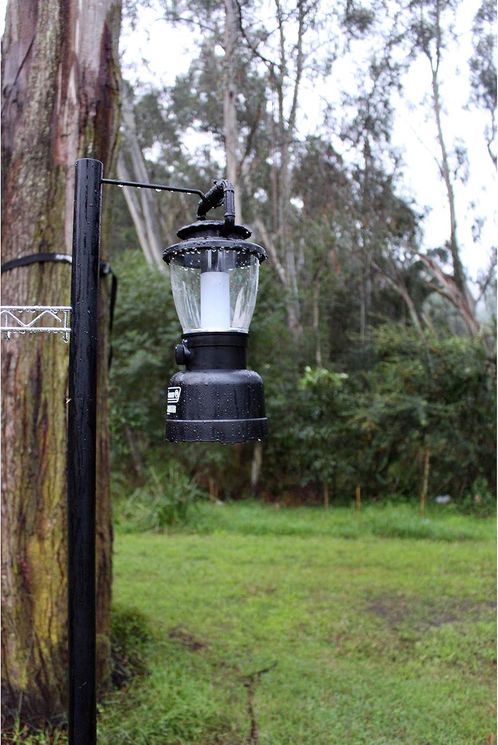 imageColeman Rugged Rechargeable 400 Lumens LED Lantern Impact ampamp WaterResistant Lantern with USB Charging Port Lifetime LEDs Never Need ReplacingElectric Lantern