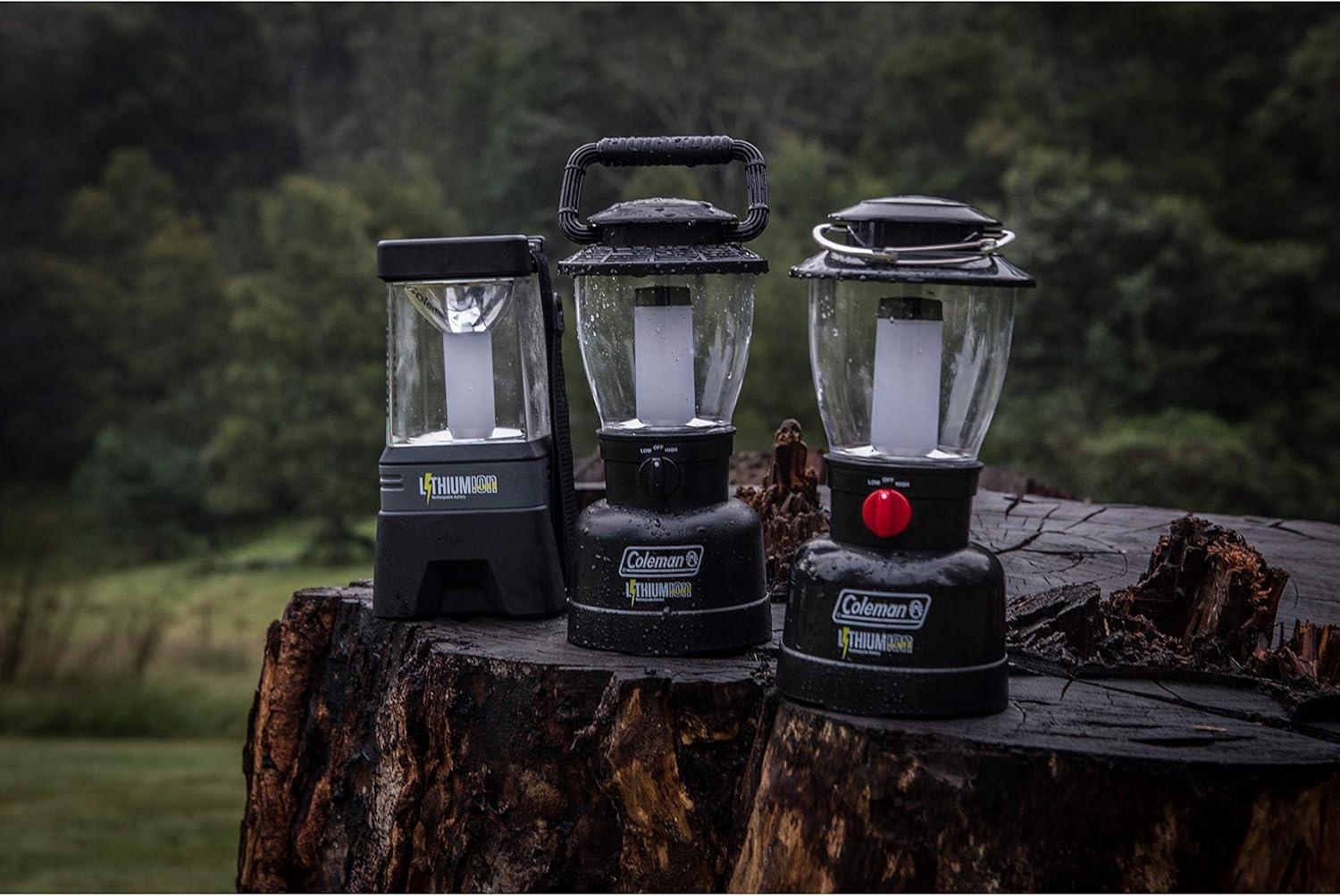 imageColeman Rugged Rechargeable 400 Lumens LED Lantern Impact ampamp WaterResistant Lantern with USB Charging Port Lifetime LEDs Never Need ReplacingElectric Lantern