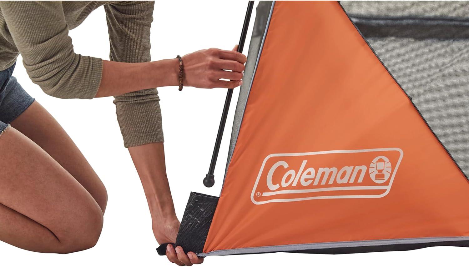 imageColeman Skyshade Screen Dome Canopy Tent 8x810x10ft Portable Screen Shelter with Easy Setup for BugFree Lounging Great for Beach Yard Picnic Park Camping ampamp MoreFog