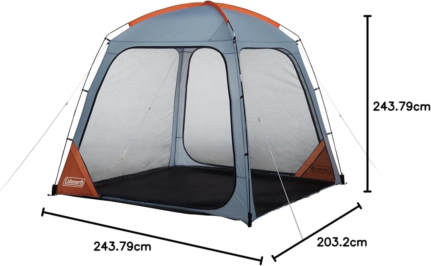 imageColeman Skyshade Screen Dome Canopy Tent 8x810x10ft Portable Screen Shelter with Easy Setup for BugFree Lounging Great for Beach Yard Picnic Park Camping ampamp MoreFog