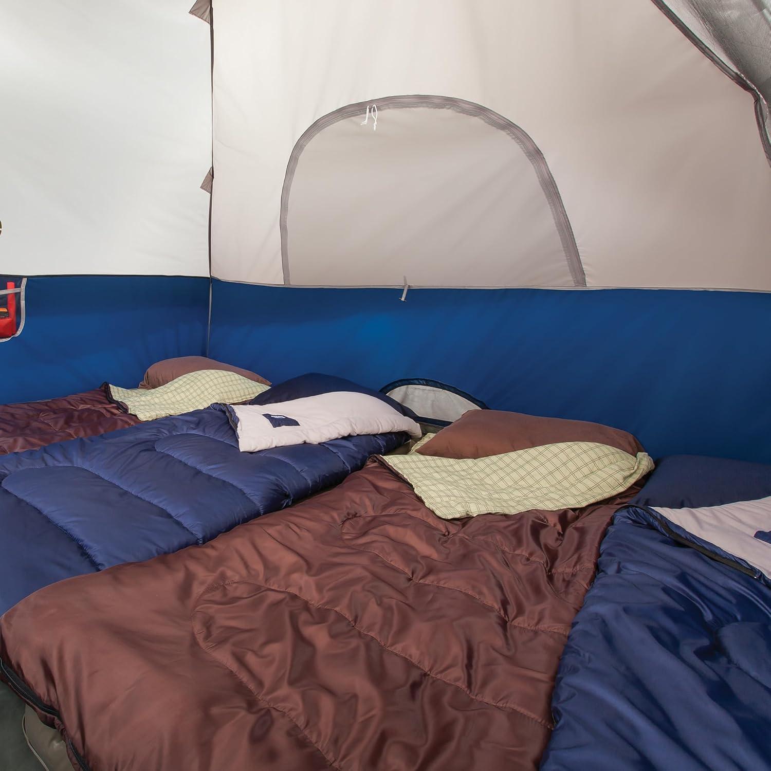 imageColeman Sundome Camping Tent with Rainfly 2346 Person Tent Sets Up in 10 Mins Weatherproof Shelter for Camping Festivals Backyard Sleepovers ampamp MoreNavy Blue