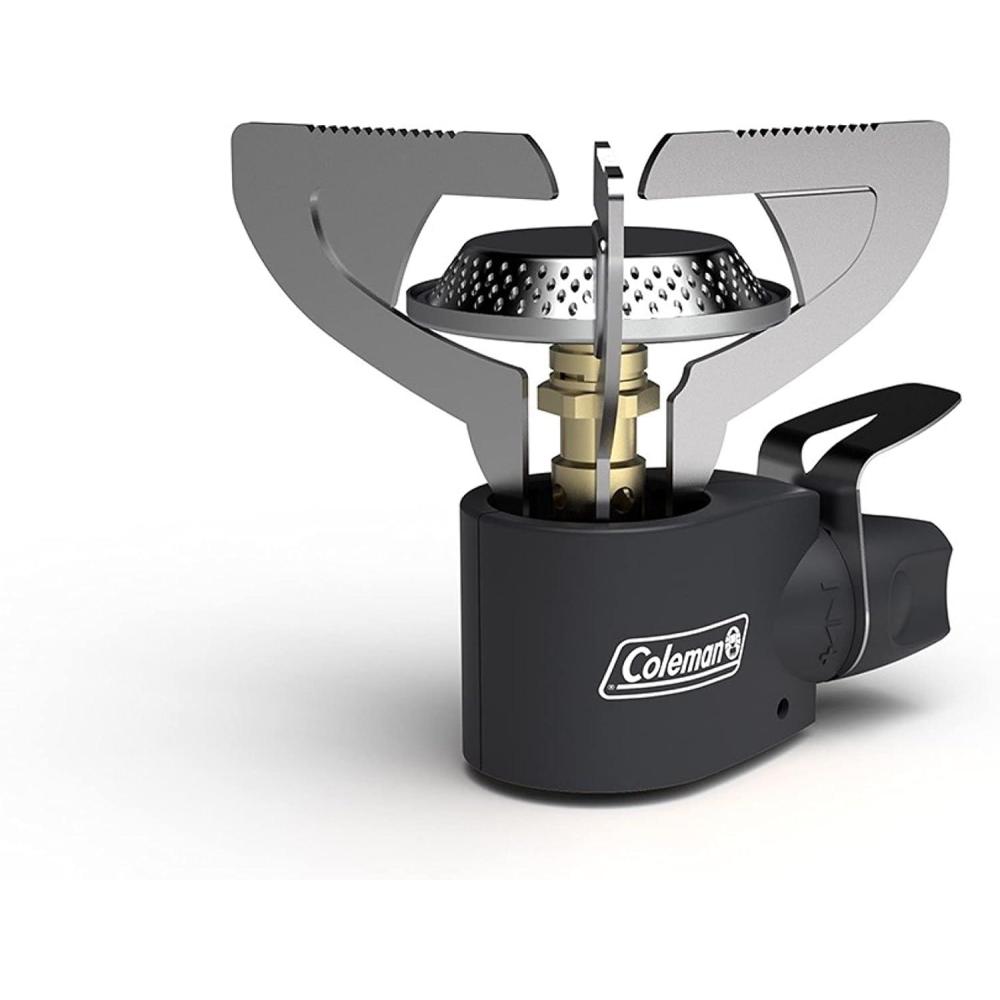 imageColeman Classic 1Burner Backpacking Stove Portable Lightweight Camp Stove with Adjustable Burner ampamp Pressure Control 10000 BTUs of Power for Camping Backpacking Tailgating ampamp MoreBlack