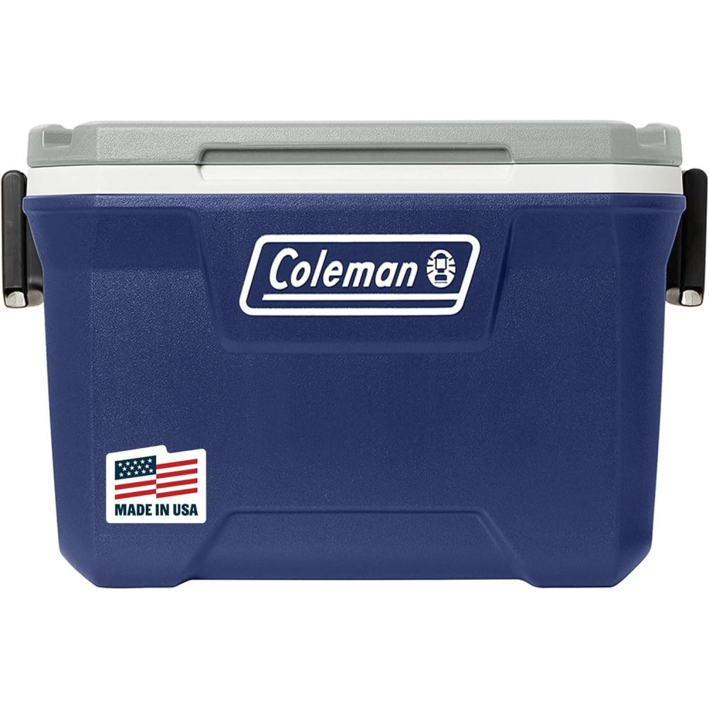 imageColeman Classic Series Insulated Portable Cooler LeakResistant Outdoor Hard Cooler Keeps Ice up to 5 Days 5270120150 QuartTwilight