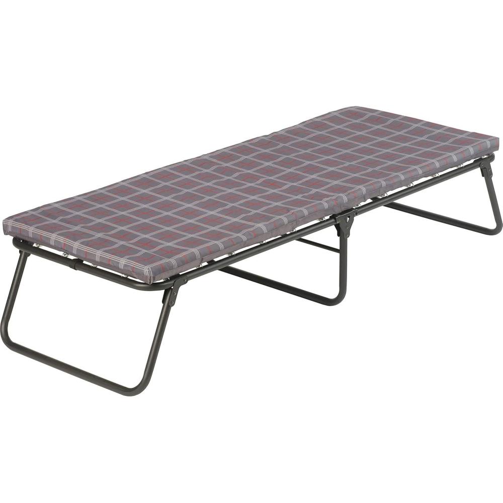 imageColeman ComfortSmart Big ampamp Tall Cot with Mattress Pad Folding Steel Camp Bed with Plush Pad for Comfortable Sleeping Great for Camping Lounging Elevated Sleeping Guests ampamp MoreStandard Size