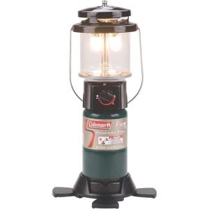 Coleman 1000L Deluxe Propane Lantern, Gas Lamp with Adjustable Brightness, Pressure Control, Carry Handle & Mantles Included, Great for Camping, Hunting, Power Outage & More(Lantern)