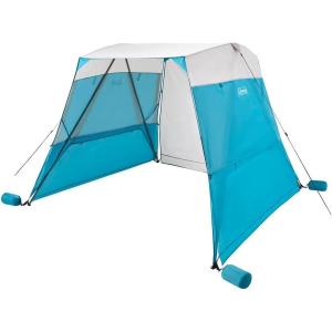 Coleman Backpack Sun Shelter, Portable 7x7ft Canopy Tent with Easy Setup, Lightweight Shade Tent for Beach, Park, Sidelines, & More, Backpack Carry Bag(PFAS-Free)