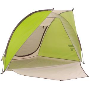 Coleman Beach Shade Canopy Tent Lightweight & Portable Beach Shade Sets Up in 5 Minutes UPF 50+ Sun Protection Includes Sand Bags & Stakes to Withstand Wind Great for Park Yard Picnics(Green)