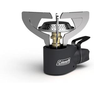 Coleman Classic 1-Burner Backpacking Stove, Portable Lightweight Camp Stove with Adjustable Burner & Pressure Control, 10,000 BTUs of Power for Camping, Backpacking, Tailgating, & More(Black)