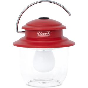 Coleman Classic LED Lantern 300L/500L Handheld Lantern with Hanging Handle Durable & Water-Resistant with Long Runtime for Camping Emergencies & at-Home Usage(Red)