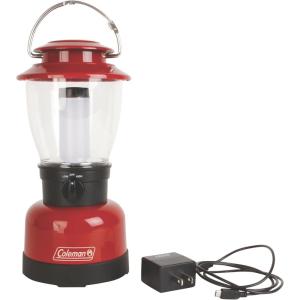 Coleman Classic Rechargeable 400 Lumens LED Lantern, Water-Resistant Lantern with USB Charging Port & Carry Handle, Great for Camping, Power Outage, Emergencies, & Home Use(Led Lantern)
