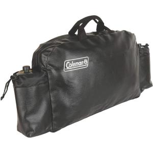 Coleman Large Stove Protective Cover & Carry Case, Fits Most Grills/Stoves, 2 Large Side Pockets for Fuel Cannisters(Black)