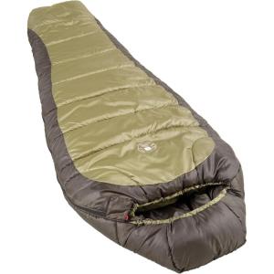 Coleman North Rim 0°F Big & Tall Sleeping Bag, Cold-Weather Mummy Sleep Sack with No-Snag Zipper & Adjustable Hood for Warmth & Ventilation, Large Camping Sleeping Bag(Pfas-free)