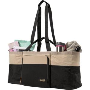Coleman Now Backpack/Tote Bag Cooler, 20/24 Can Cooler with Leak-Proof Liner & Large Pocket Compartments, Made from 100% Recycled Fabric, Great for Moms, Weekends, Travel, Picnic, Beach, & More(24 Can Tote)