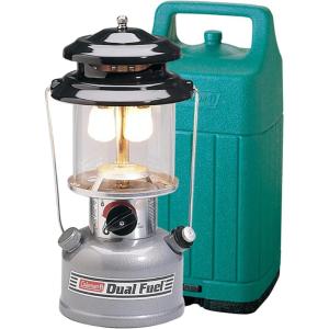 Coleman Premium 700L Dual-Fuel Lantern with Adjustable Brightness & Carry Case, Mantles & Filter Funnel Included, Great for Camping, Hunting, Power Outage, Emergencies & More(Fuel Lantern)