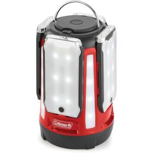 Coleman Quad Panel 800L LED Lantern, Water-Resistant Lantern with 4 Removable Magnetic Light Panels & USB Charging Port, Great for Camping, Hunting, Emergencies, & More