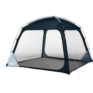 Coleman Skyshade Screen Dome Canopy Tent, 8×8/10x10ft Portable Screen Shelter with Easy Setup for Bug-Free Lounging, Great for Beach, Yard, Picnic, Park, Camping, & More(Blue Nights)