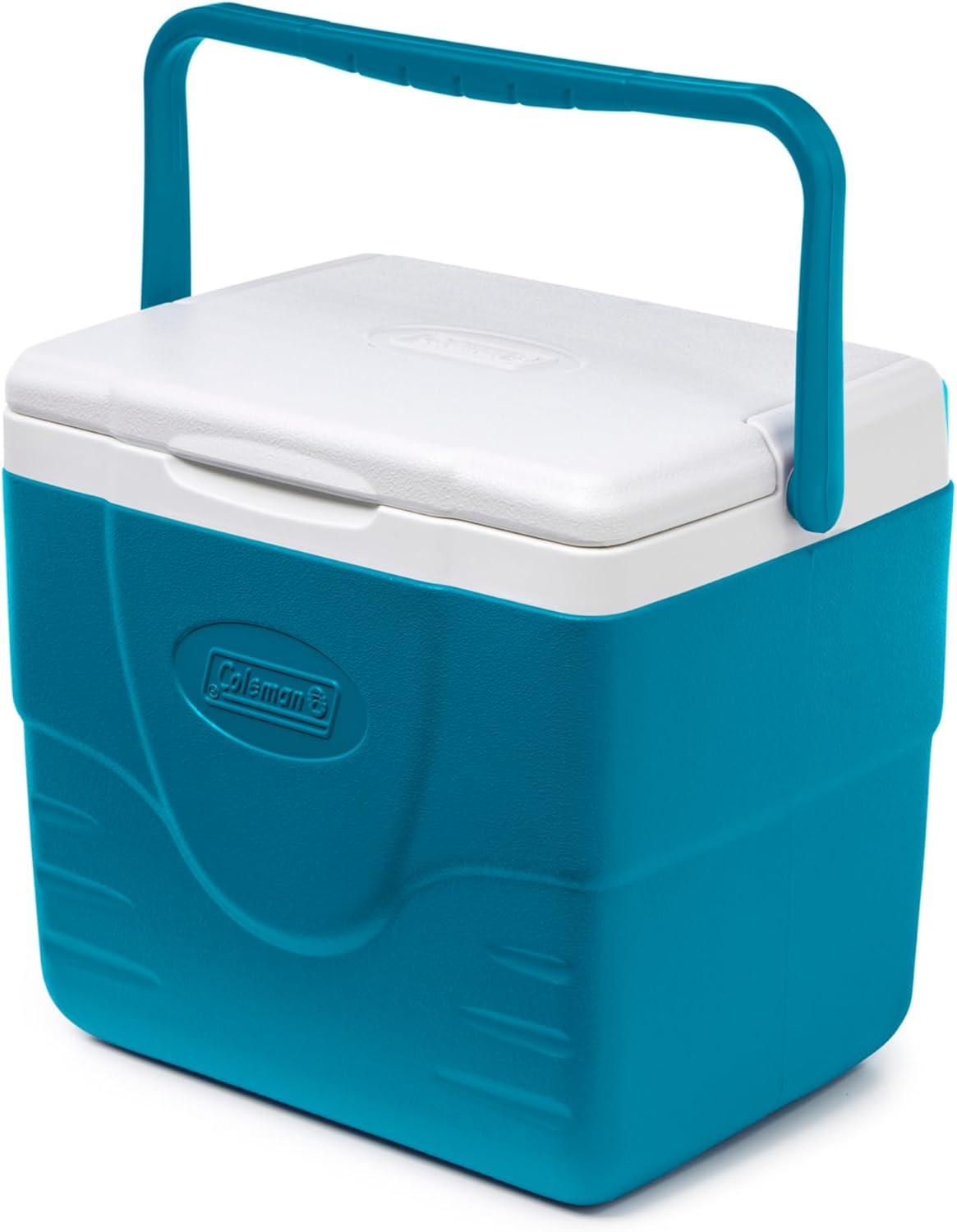 imageColeman Chiller 9qt Portable Cooler Lunch Box with Ice Retention ampamp Carry Handle Made in USA Great for Beach Pool Work Lunches Car ampamp More