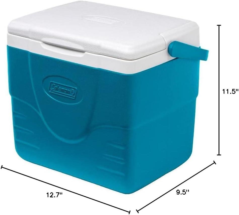imageColeman Chiller 9qt Portable Cooler Lunch Box with Ice Retention ampamp Carry Handle Made in USA Great for Beach Pool Work Lunches Car ampamp More