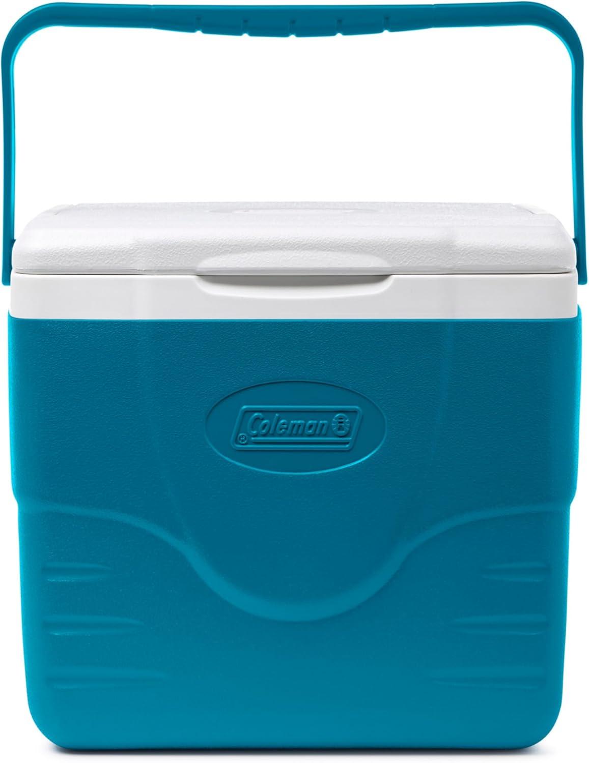 imageColeman Chiller 9qt Portable Cooler Lunch Box with Ice Retention ampamp Carry Handle Made in USA Great for Beach Pool Work Lunches Car ampamp More
