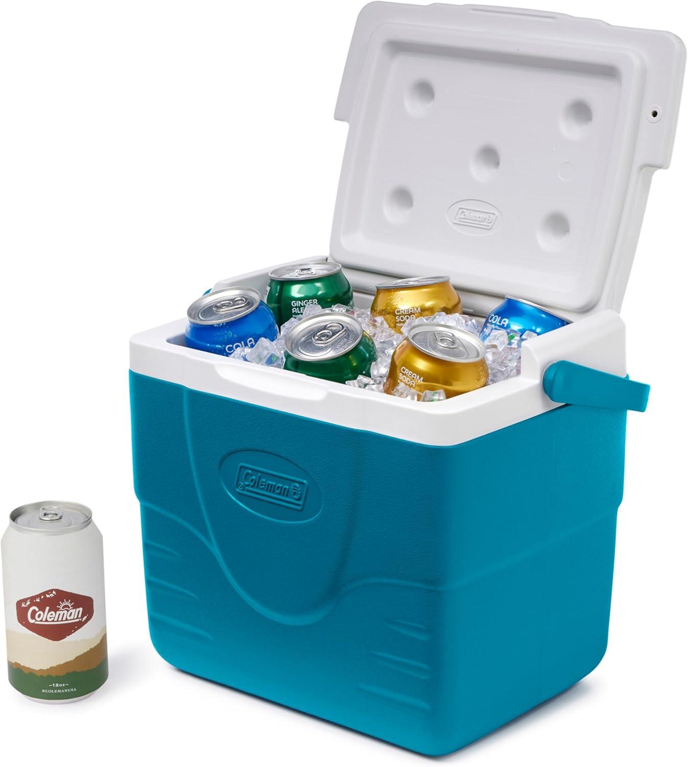 imageColeman Chiller 9qt Portable Cooler Lunch Box with Ice Retention ampamp Carry Handle Made in USA Great for Beach Pool Work Lunches Car ampamp More