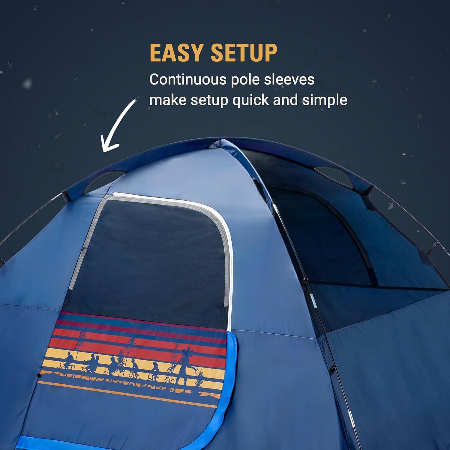 imageColeman Stranger Things Outdoor Gear Collection Limited Edition Stranger Things ampamp Coleman Upside Down Camping Assortment CoolerChairTentSleeping Bag4p Tent